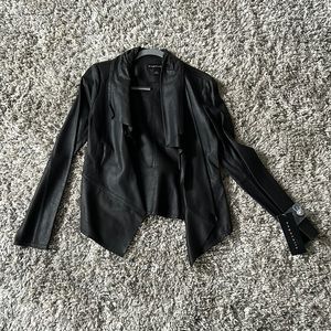 Bagatelle Leather Jacket. Brand New. Tags On. Black. Size S